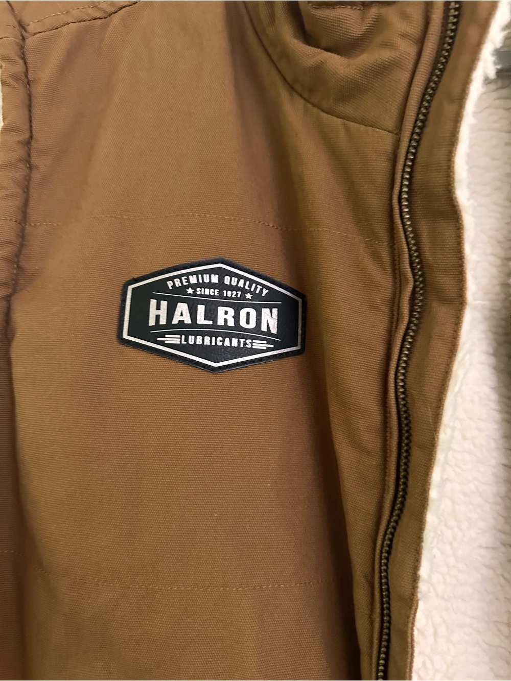 Halron Lee Brown Work Vest - Picture 4 of 7
